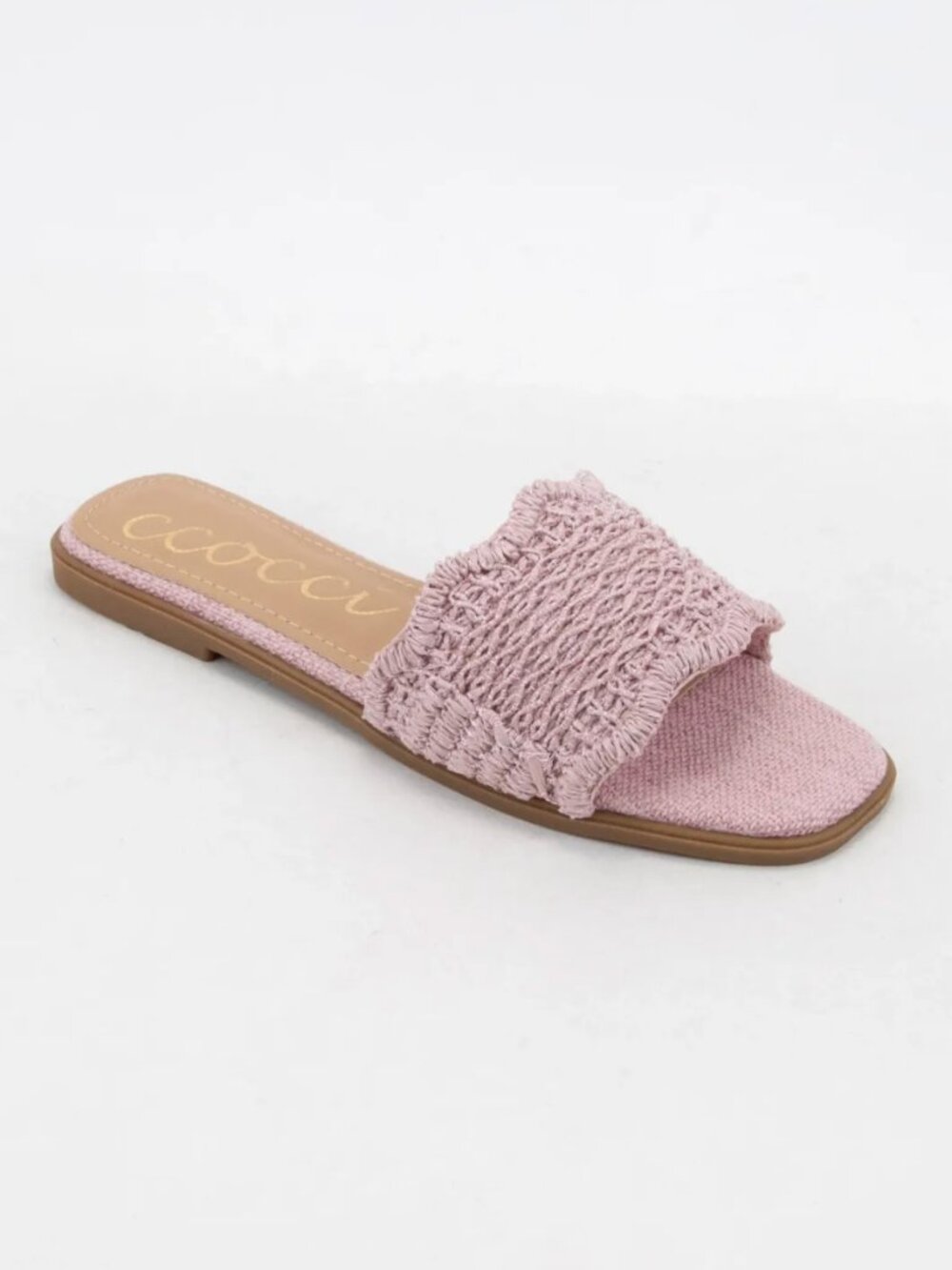 NIB CCOCCI Giselle Blush Sandal Size 8